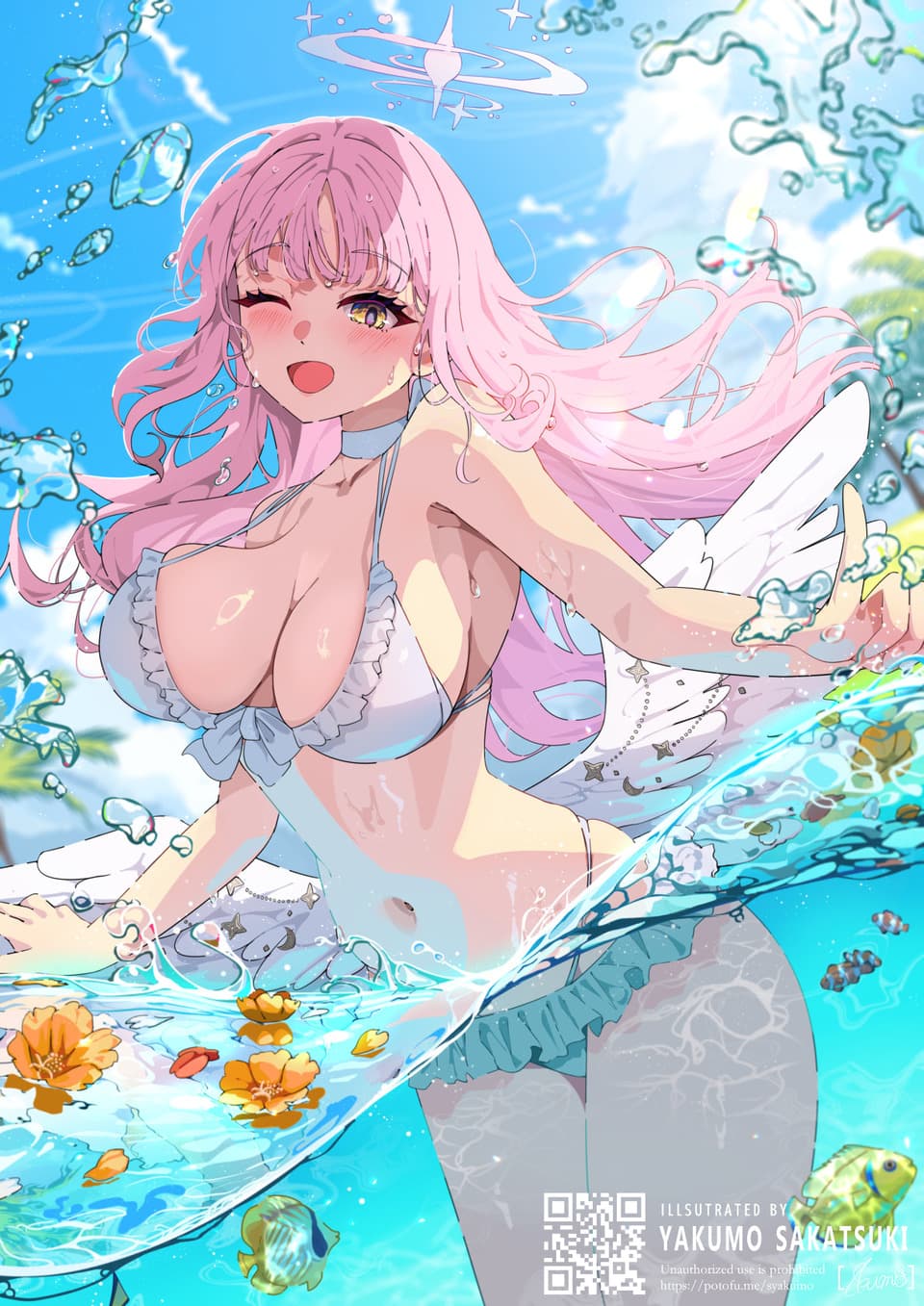 作品名：水着ミカ（朔月八雲）